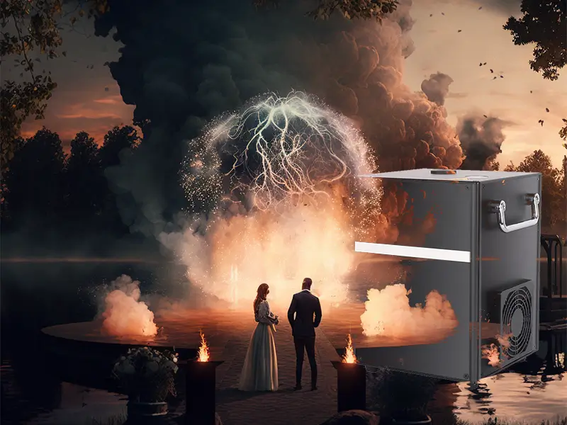 How Popular Is The Cold Spark Machine? Grace Stage Light