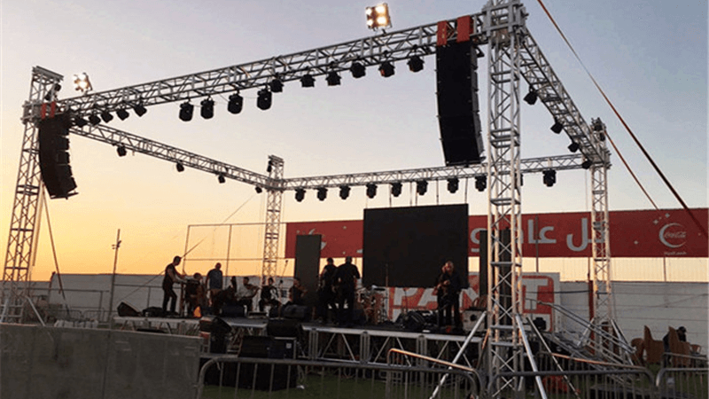 light truss stand light truss stand