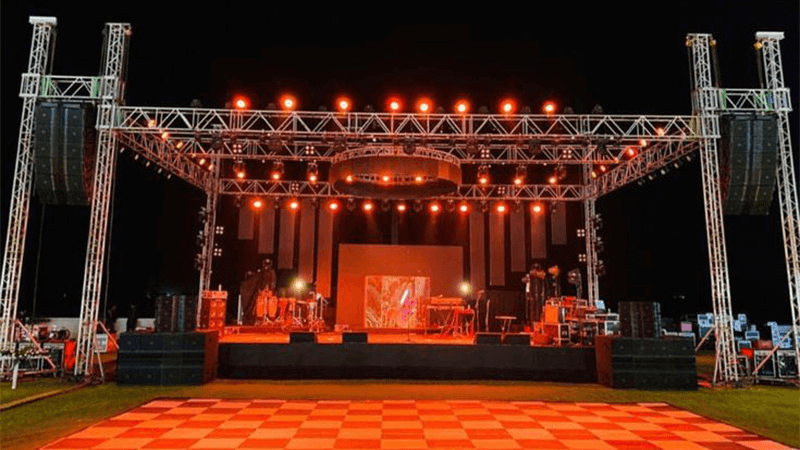 trusses for stage lights truss for stage lighting