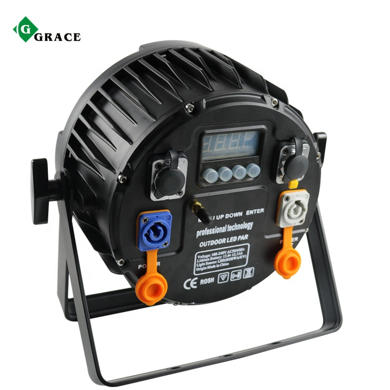 igracelite waterproof battery par light with led display igracelite waterproof battery par light with led display