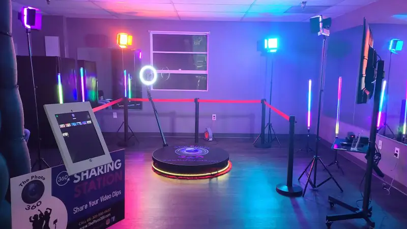 Elevate Your Event With A 360 Photo Booth Sharing Station