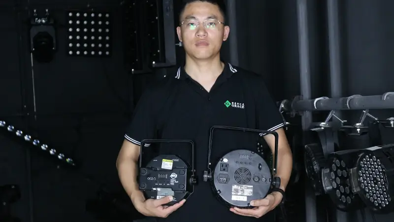 AJD and CHAUVET par lights are produced by GRACE (1) stage lighting