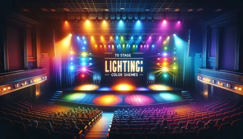 to Stage Lighting Color Schemes