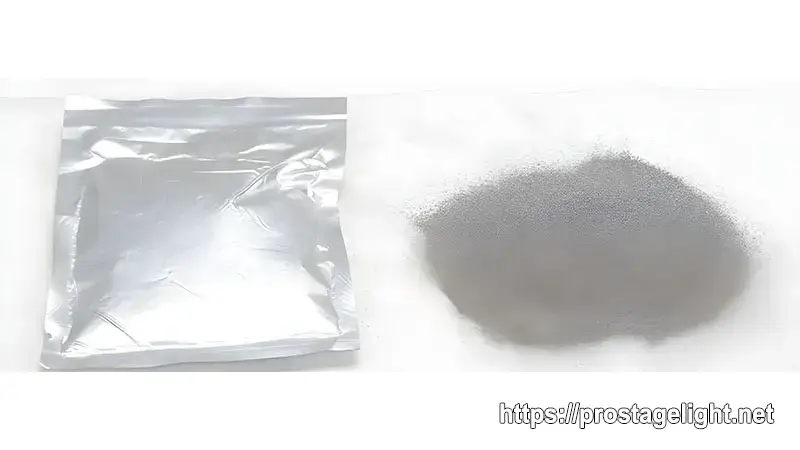 Which kind of materials are used in making cold sparkler powder Which kind of materials are used in making cold sparkler powder