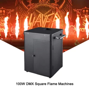 100W DMX Square Flame Machines