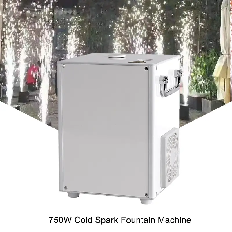 750W Cold Spark Fountain Machine