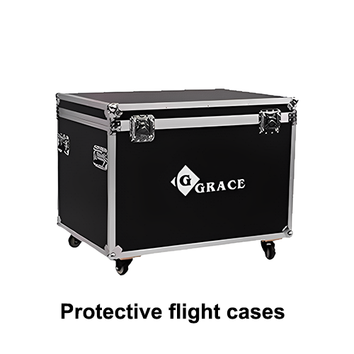 20ft ×20ft LED dance floor Protective flight cases