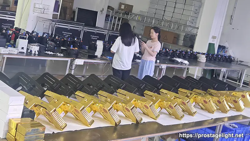 24pcs Handheld Cold Spark Gun real shot before shipment