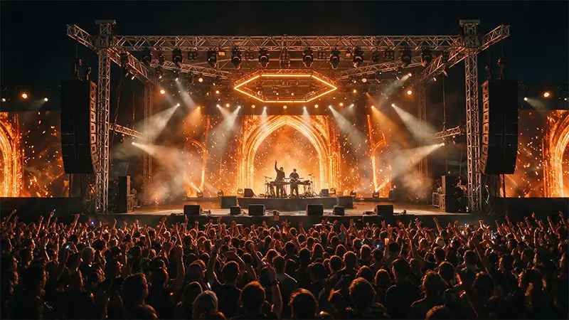 Professional Moving Head Lights Concert Beam Effect 2